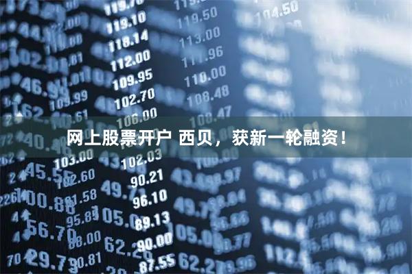 网上股票开户 西贝，获新一轮融资！
